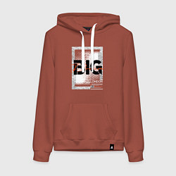 Женская толстовка-худи Big dream streetwear