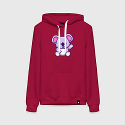 Женская толстовка-худи Привет от коалы