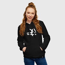 Толстовка-худи хлопковая женская Depeche Mode - Universe tours, цвет: черный — фото 2