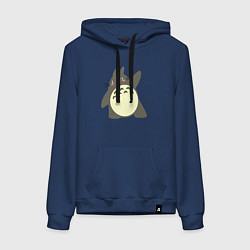 Женская толстовка-худи Привет от Тоторо