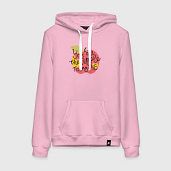 Женская толстовка-худи Ты яблочко в моём пироге