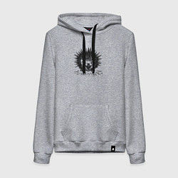 Женская толстовка-худи Великолепие лесных обитателей