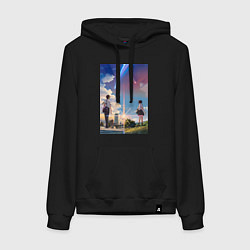 Женская толстовка-худи Твоё имя Таки Татибана