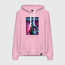 Женская толстовка-худи Minecraft - ai art fantasy neon