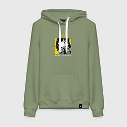 Женская толстовка-худи Ямада - Опасность в моём сердце