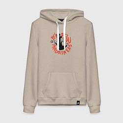 Женская толстовка-худи Pew pew madafakas