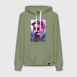 Женская толстовка-худи Akali Kda League Of Legends