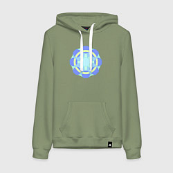 Женская толстовка-худи Орнамент графический