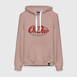 Женская толстовка-худи Закусочная DeerDiner