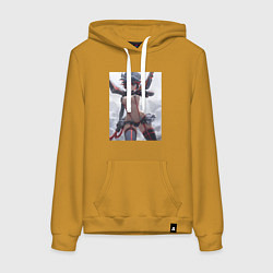 Женская толстовка-худи Убей или умри арт