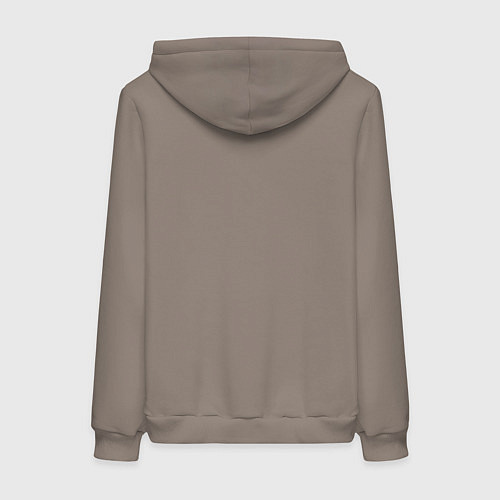 Женская толстовка-худи Гараж - шиномонтаж / Утренний латте – фото 2