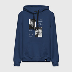 Женская толстовка-худи Stray kids Minsung Lee know Han