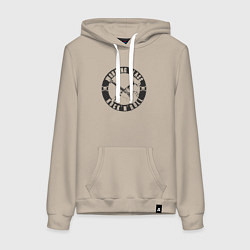 Женская толстовка-худи Рабочий класс рок-н-ролл