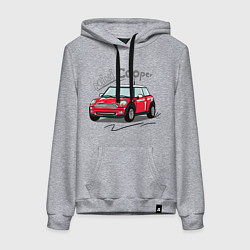 Женская толстовка-худи Mini Cooper