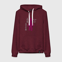 Женская толстовка-худи Depeche Mode - Playing the angel logo