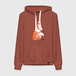 Женская толстовка-худи Редкой хитрости дама