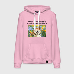 Женская толстовка-худи Какой хороший день