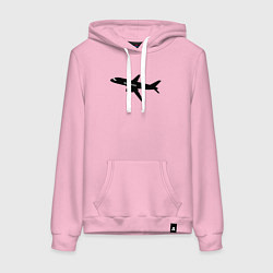 Женская толстовка-худи Superjet-100 черный