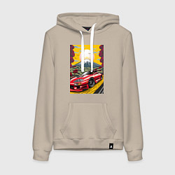 Женская толстовка-худи Toyota Supra jdm автомобиль