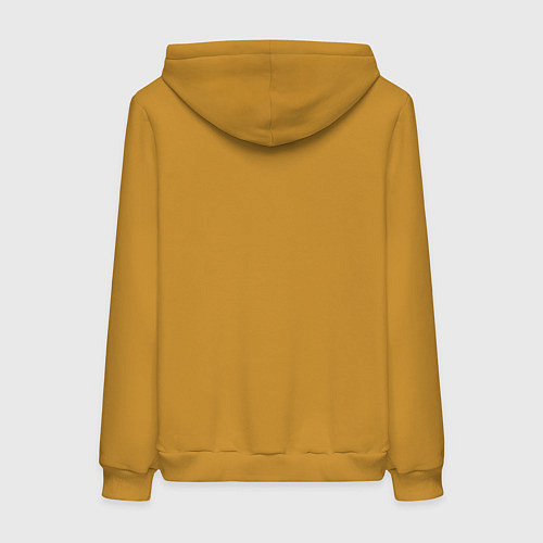 Женская толстовка-худи Madrid Spain / Горчичный – фото 2