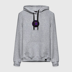 Толстовка-худи хлопковая женская Кит БТС, цвет: меланж