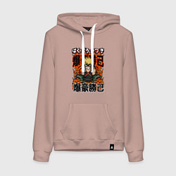 Женская толстовка-худи Моя геройская академия Каччан