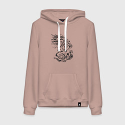 Женская толстовка-худи Вдохновение из природы