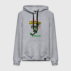 Женская толстовка-худи Моя геройская академия лягушка Цую Асуи