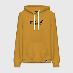 Женская толстовка-худи Mummy - мама на хэллоуин мумия