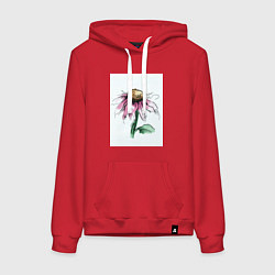 Женская толстовка-худи Любит-не любит