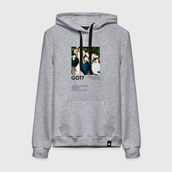 Женская толстовка-худи GOT7 группа основание