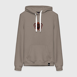 Женская толстовка-худи Логотип ксеноморфа