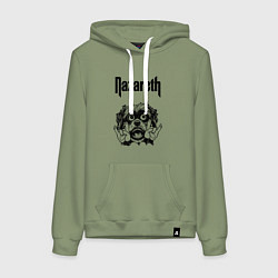 Женская толстовка-худи Nazareth - rock dog