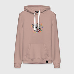 Женская толстовка-худи Давайте сохранять панику