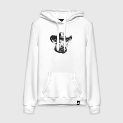 Женская толстовка-худи Ковбой свинья