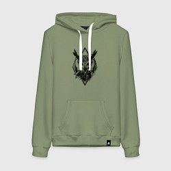 Женская толстовка-худи Ушастая сова