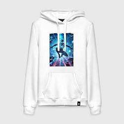 Женская толстовка-худи Spider man - cyberpunk fantasy