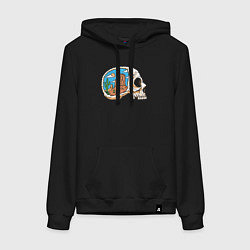 Женская толстовка-худи Черепок в пустыне