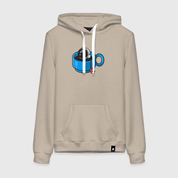 Женская толстовка-худи Space tea