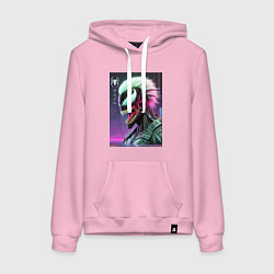 Женская толстовка-худи Ребрендинг ядовитой слизи в киберпанк