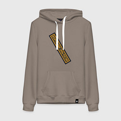 Женская толстовка-худи Вооружённые силы - шеврон