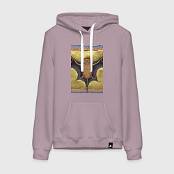 Женская толстовка-худи Страдающее средневековье летучая мышь мем