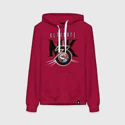 Женская толстовка-худи Ultimate mortal kombat - logo