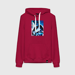 Женская толстовка-худи Ты мой космос