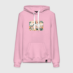 Женская толстовка-худи Та самая лучшая мама