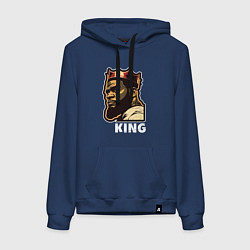 Женская толстовка-худи Король Леброн Джеймс