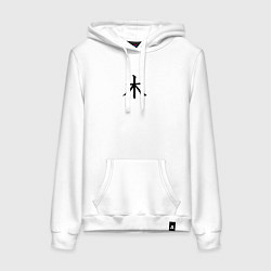 Женская толстовка-худи Четверг японским иероглифом