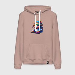 Женская толстовка-худи Bear cub is a player of Team Liquid - esports