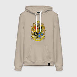Женская толстовка-худи Хогвартс - герб