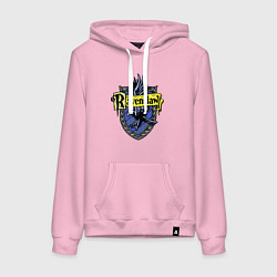 Женская толстовка-худи Ravenclaw emblem